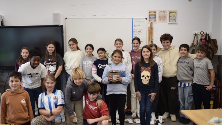 Zuhaitz bat landatuko dute Talaia eskolan 'Desioen Basoa' tailerra amaitzeko