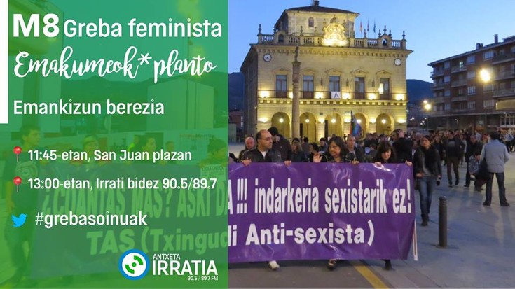 M8: Emakumearen nazioarteko eguna