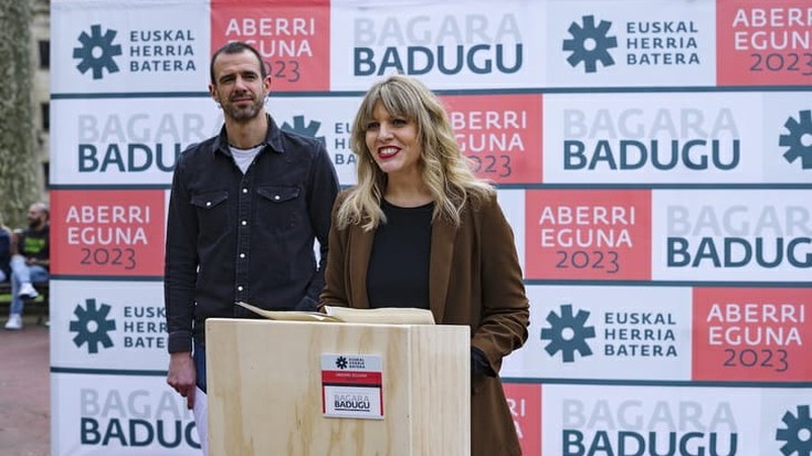 Aberri Egunean Euskal Herri bateratua irudikatzeko deia berretsi dute