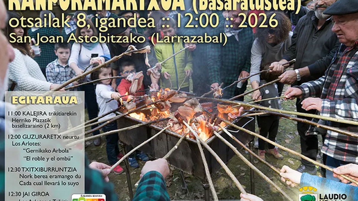 Basaratuste antzinako euskal jai tradizionala
