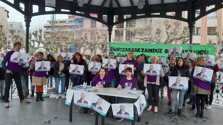 Gipuzkoako Adinekoen Erresidentzietako langileek 227. greba eguna bete dute gaur