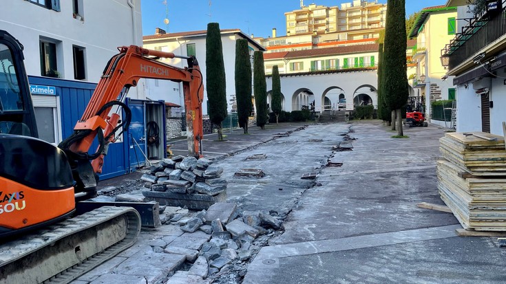 Arrantzale auzoa berrurbanizatzeko 15 hilabeteko lanak hasi dituzte
