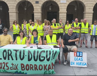 Urak bere bidera bueltatu dira Txinzerren