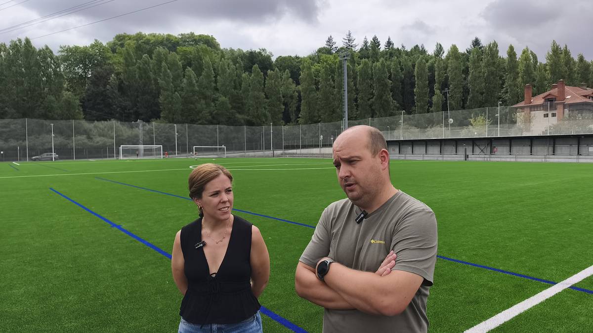 Larreaundiko futbol zelaia denboraldiaurrerako prest