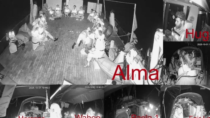 Israelgo armadak 'Gazarako Flotilla' eraso duela salatzeko elkarretaratzera deitu dute Bidasoaldean eta Bortzirietan
