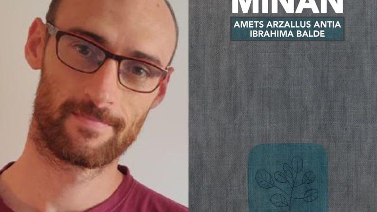 “Miñan” liburuaz hitz eginen du Amets Arzallusek Lesakako liburutegian