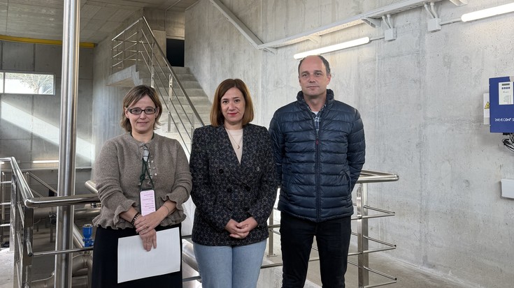 Egunero galtzen ari zen milioi bat litro ur-ihesa gelditu, eta hemendik aurrera energia ere sortuko du Errandoneako ur-biltegiak