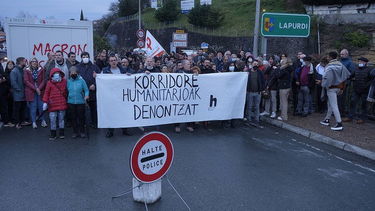 Hendaia-Baiona arteko korridore seguruak aldarrikatuko dituzte larunbatean Pausun