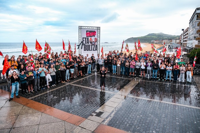 "Ekin eta Bultza Askatasunera" lelopean Donostia hartuko dute igande honetan milaka gaztek