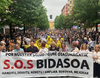 Abotsanitzek osasun zerbitzuak hondatzen uztea onartezina dela salatu du