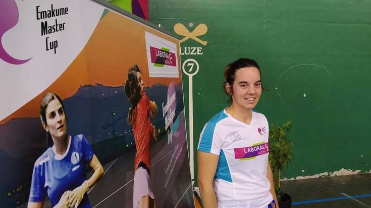 Irantzu Etxebeste pilotari beratarrak ez du Emakume Maste Cup txapelketako finalera sailkatzerik lortu