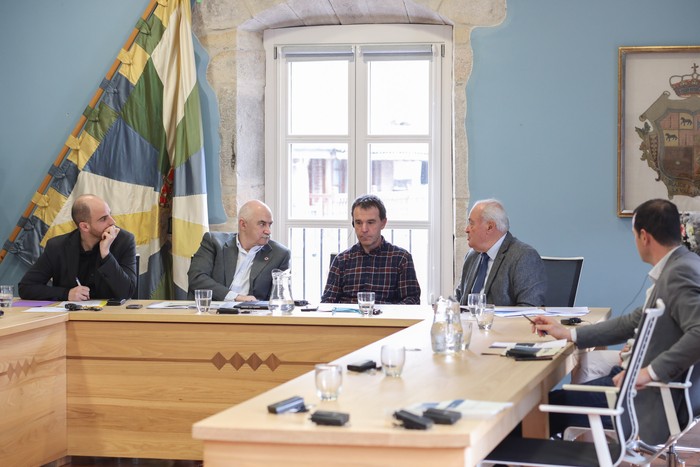 Larhun-e mugaz gaindiko proiektua aurkeztu zuten atzo Beran