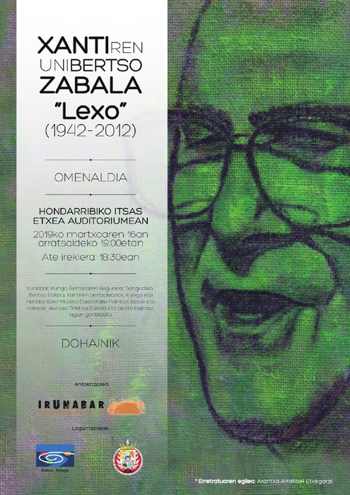 Kantaldi formatuan egingo dio omenaldia Txingudiko bertso eskolak Xanti Zabala “Lexo” bertsolari handia zenari