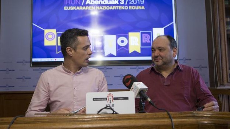 Abenduaren 5a bitarte Euskararen Nazioarteko Eguna dela, agenda betea Irunen 