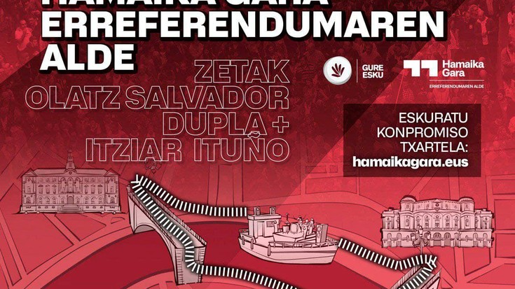 Aiako Harria, erreferendumaren alde EHa eta Katalunya lotuko dituen ‘Pirinioetako Bidea’-ren lehen harria