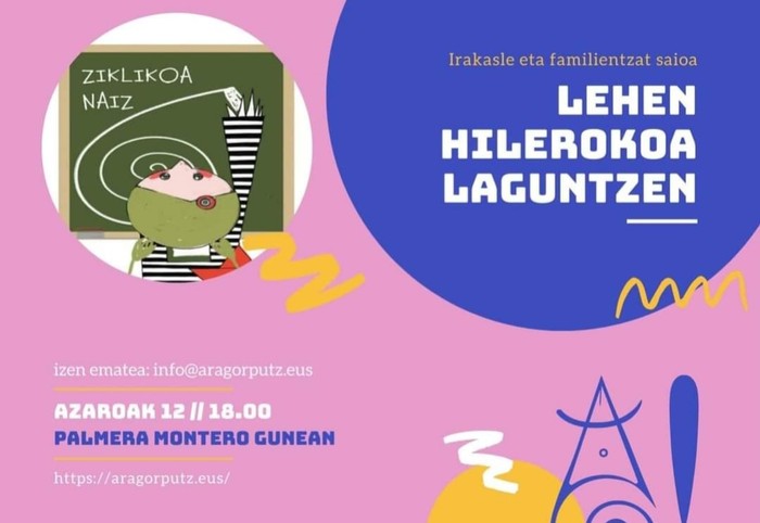 AraGorputz-ek 'Lehen Hilerokoa Laguntzen' saioa antolatu du tabuak apurtu eta nesken bidelagun izateko