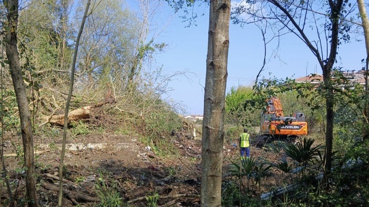 San Migel-Anakako basotxoaren suntsiketa justifikatu du Irungo Udalak