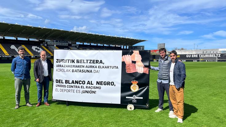 Irunen arrazismoak ez duela lekurik aldarrikatu du Real Unionek